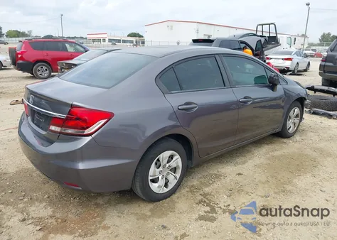 2015 Honda Civic Lx from USA, damaged, VIN 19XFB2F51FE094537